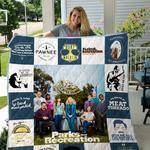 parks and recreation t shirt quilt blanket for fans d2346751