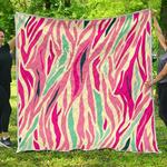 pastel zebra cl17100436mdq quilt blanket d2381107