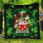patterson ireland irish celtic shamrock knot circle jfj11136 3d customized quilt 2707 d2314989