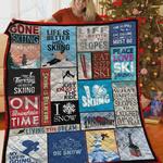 peace love ski forever quilt blanket great customized blanket gifts for birthday christmas d2349179
