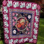 peacock and elephant quilt blanket quilt d2324512