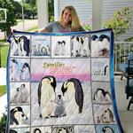 penguins family quilt blanket d2347378