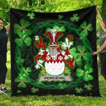 perceval ireland irish celtic shamrock knot circle jfj11252 3d customized quilt 2707 d2314840