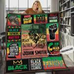 personalized black lives matter quilt blanket great customized blanket gifts for birthday christmas