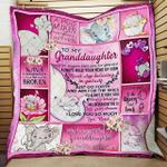 personalized elephant to my granddaughter quilt blanket from nana i love you so much great d2348478
