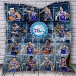 philadelphia 76ers quilt blanket bs1018 d2322243