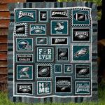 philadelphia eagles 1 quilt blanket d2352033