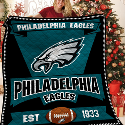 Philadelphia Eagles Est 1933 Quilt Blanket Bs901