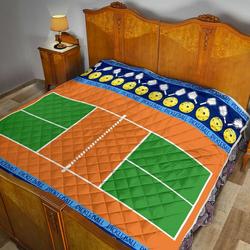 Pickleball Court Ee31185 Quilt Bevr3107