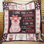pig jfj11341 3d customized quilt 2707 d2312458