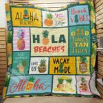 pineapple beach m290722 pineapple beach quilt blanket quilt d2321079