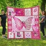 pink warrior breast cancer blanket kc1507 quilt d2357964