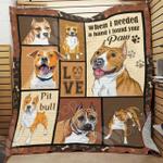 pitbull dog quilt ggo d2387865