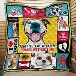 pitbull jfj11397 3d customized quilt 2707 d2313006