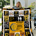 pittsburgh pirates to my husband 02 love husband 3d customized quilt blanket d2319020