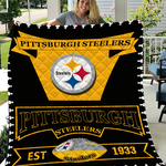 pittsburgh steelers est 1933 quilt blanket bs268 d2322076