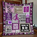 play like a boss soccer purple quilt blanket vh09 quilt d2323193
