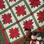 poinsettias quilt tdhke d2389390