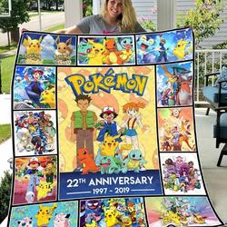 Pokemon All Season Plus Size Quilt Blanket