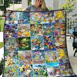 Pokemon Blanket Th1607 Quilt