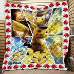 pokemon pikachu evolution for fans blanket th0907 quilt d2357306