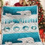 polar bear jfj11457 3d customized quilt 2707 d2313273