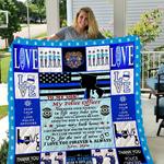 police to my son love mom quilt d2387163