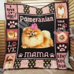 pomeranian dog quilt blanket dhc05021239td d2358208
