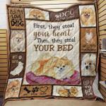 pomeranian x2412 hs i like it 3d customized quilt d2314746