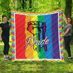 pride rainbow bh22 ntth011298 3d customized quilt d2314043