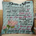 protea flower to my dear mom love your daughter quilt tdhez d2388596