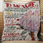 protea flower to my wife quilt tdhad d2389462
