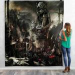 ps3 game fallout 3 v 3d customized personalized quilt blanket d2325227