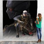 ps3 game metal gear solid 4 guns of the patriots d 3d customized personalized quilt blanket