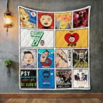 psy album covers quilt blanket d2351703