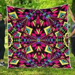 psychedelic ethnic trippy cl17100472mdq quilt blanket d2380471
