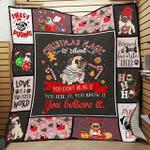 pug dog christmas quilt tdhwy d2388850