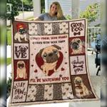 pug jfj11610 3d customized quilt 2707 d2315201