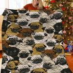 pug jfj11621 3d customized quilt 2707 d2314541