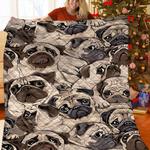 pug jfj11630 3d customized quilt 2707 d2314637