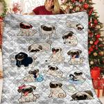 pug jfj11663 3d customized quilt 2707 d2314576