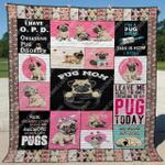 pug mom clt150650 quilt blanket d2356185