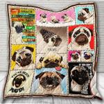 pug quilt blanket dhc13123802vt d2380318