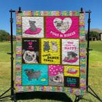 pug td2809744 quilt blanket d2357346