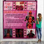 punch her in the face and go find you girlfriend deadpool quilt d2384184