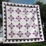 purple flower quilt tdhuj d2388687