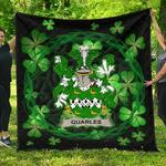quarles ireland irish celtic shamrock knot circle jfj11702 3d customized quilt 2707 d2314934
