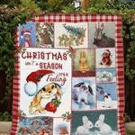 rabbit christmas quilt tdhyk d2388682
