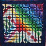 rainbow squiggles quilt tdhaf d2389593