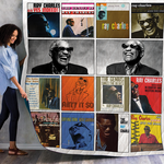 ray charles albums quilt blanket d2352865